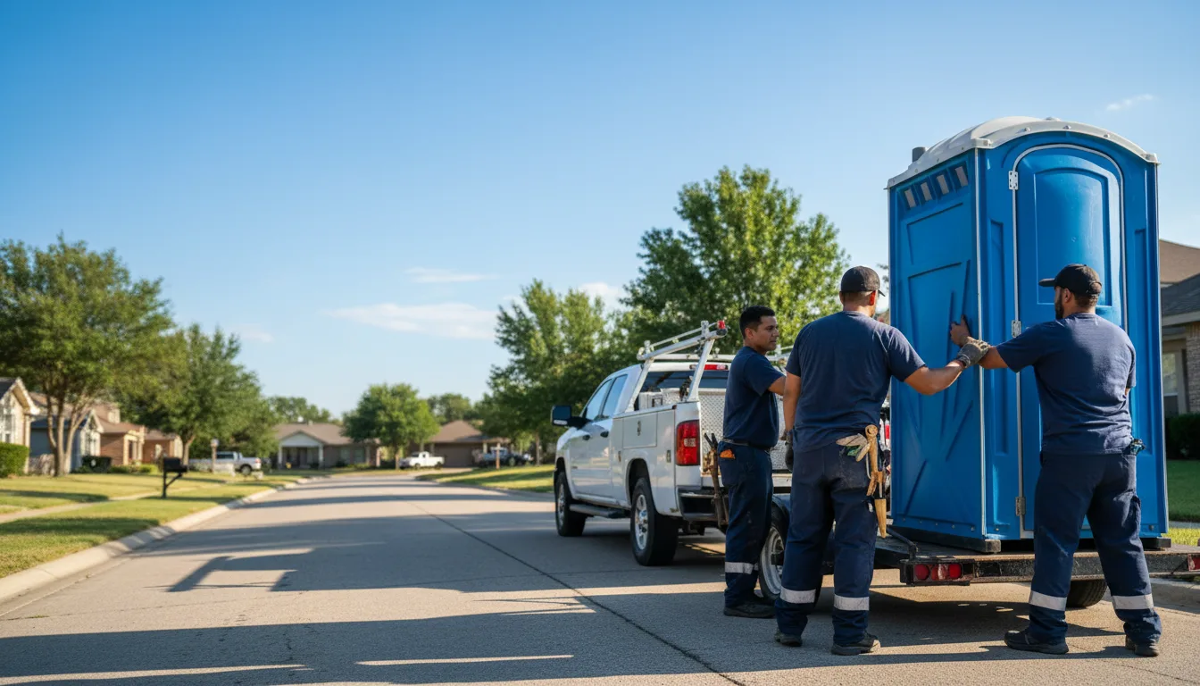 Portable Toilet Rental in Portland, MI near me